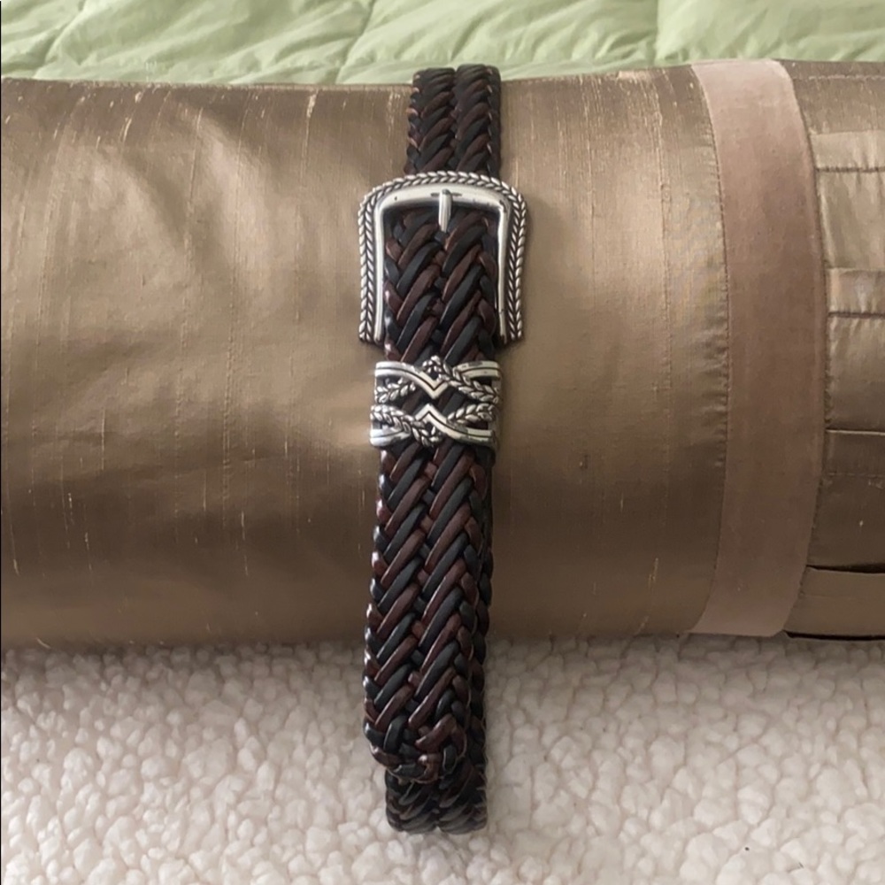 Brighton woven belt